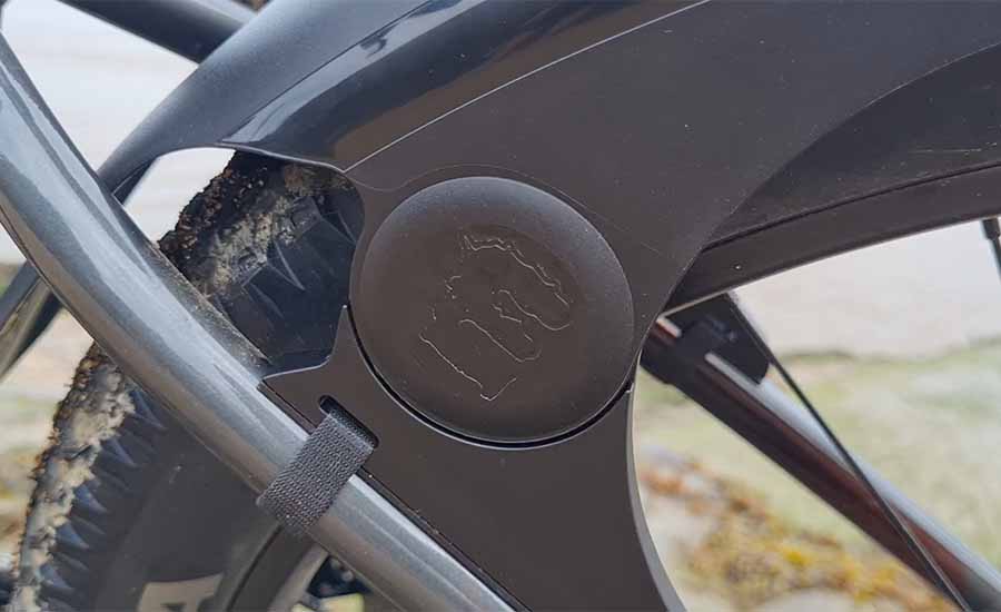 MudGuard hinten schwarz